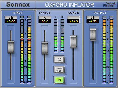 Sonnox OXFORD-INFLAT-HDHDX Oxford Inflator Expansion HD-HDX Plugin