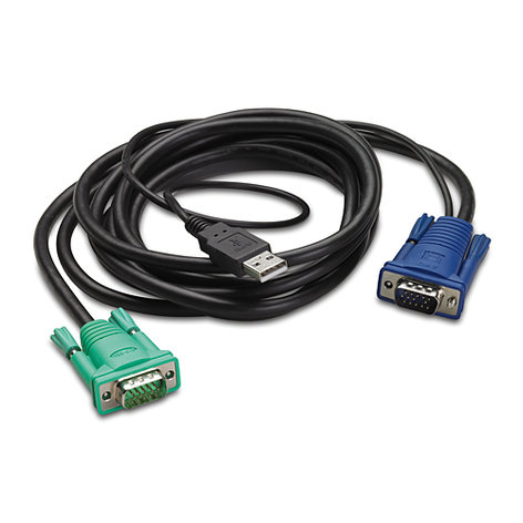 American Power Conversion AP5821 6 Ft Integrated Rack LCD/KVM USB Cable