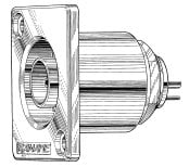 Canare BCJ-RU Rectangular Flush Mount BNC To Solder Connector