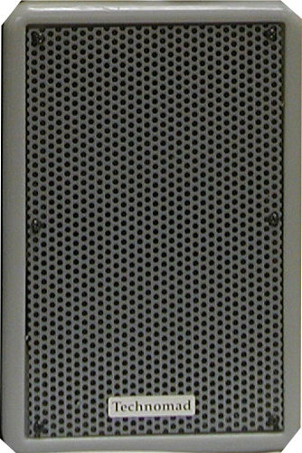 Technomad Paris 616T Gray Dual 6.5" 2-Way Full-Range Touring Loudspeaker, 70V, Gray