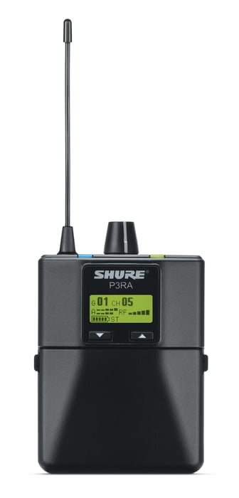 Shure P3TRA215CL PSM 300 Wireless In-Ear Monitor System With P3RA Bodypack Receiver, And SE215-CL Earphones