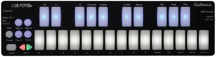 Keith McMillen QuNexus Portable USB / MIDI Keyboard Controller