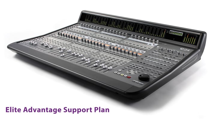 Avid C24 Control Surface - 1-Year Elite Support Plan Avid Advantage Contract With Highest Priority Phone Support