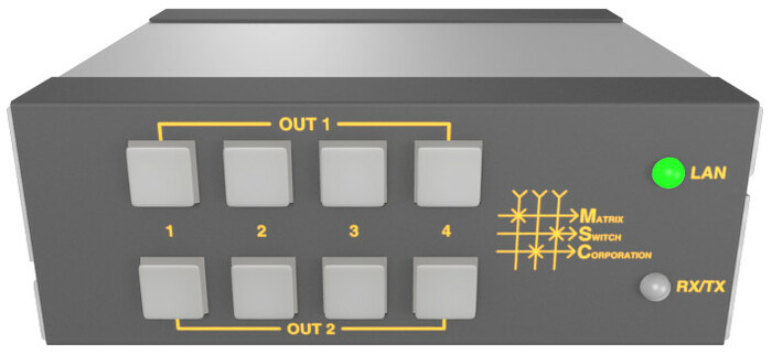 Matrix Switch MSC-HD42L 3G/HD/SD-SDI 4x2 Mini Router