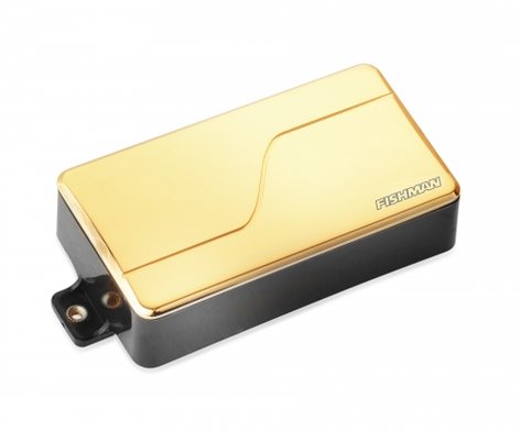 Fishman PRF-MHB-CG1 Fluence Modern Humbucker Ceramic Electric Guitar Pickup In Gold