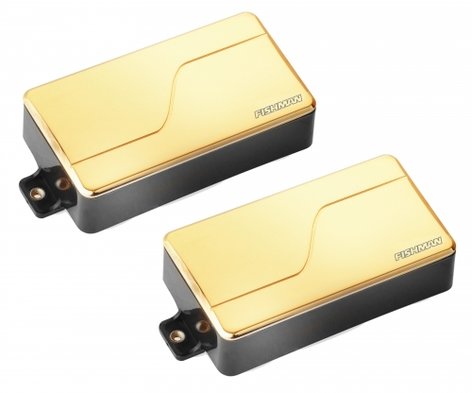 Fishman PRF-MHB-SG2 Fluence Modern Humbucker Pickup Set In Gold