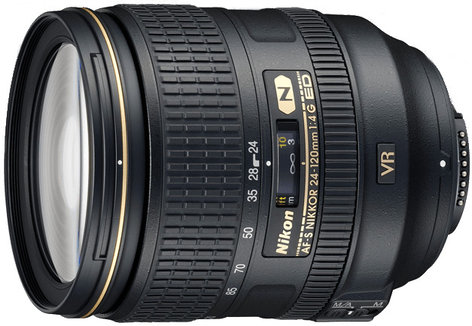 Nikon AF-S NIKKOR 24-120mm f/4G ED VR FX-Format Standard Zoom Lens