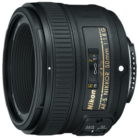 Nikon AF-S NIKKOR 50mm f/1.8G FX-Format Prime Fixed Lens