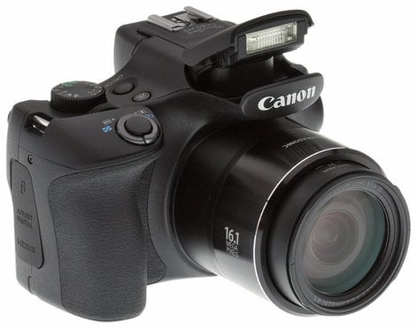 Canon PowerShot SX60 HS Digital Camera 16.1MP, With 65x Optical Zoom