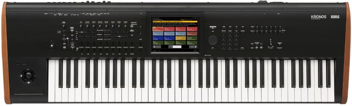 Korg Kronos 7 73-Key Keyboard Synthesizer Workstation With RH3 Graded Hammer Action