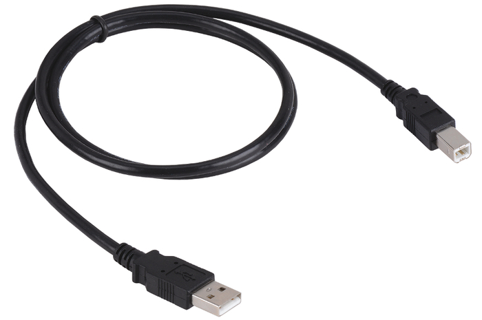 Liberty AV E-USBAB-3 3' Economy Molded USB 3.0 A Male To B Male