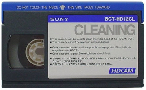Sony BCTHD12CL HDCAM Cleaning Cassette