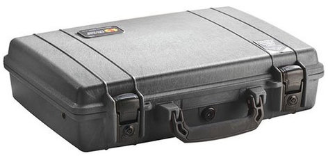 Pelican Cases 1470 Protector Case 15.7"x10.7"x3.9"  Laptop Case, Black