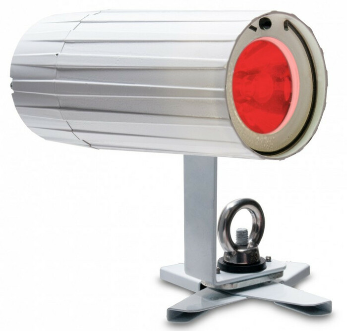 ADJ Pinpoint Go Color 5W RGBA LED Pinspot In White, Battery Powered