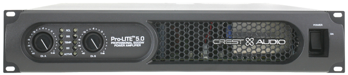 Crest Pro-LITE 5.0 Pro-2025W At 4 Ohms 2-Channel Power Amplifier
