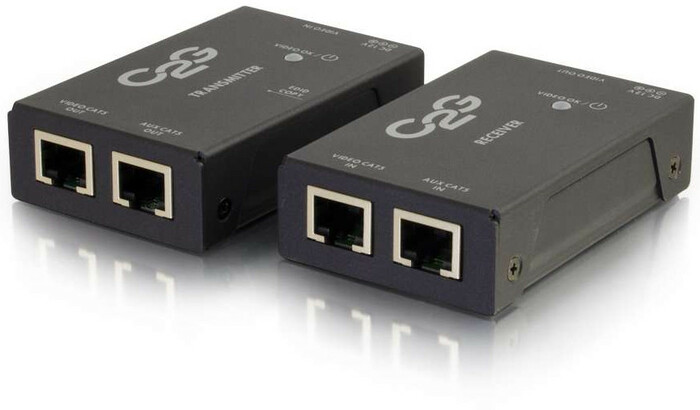 Cables To Go 29298 Short Range HDMI Over Cat5 Extender Kit With Auto Equalization