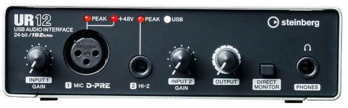 Steinberg UR12 24-Bit/192kHz USB 2.0 Audio Interface