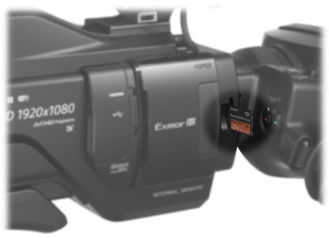 Sony Hxrmc2500 Shoulder Mount Avchd Camcorder Full Compass Systems