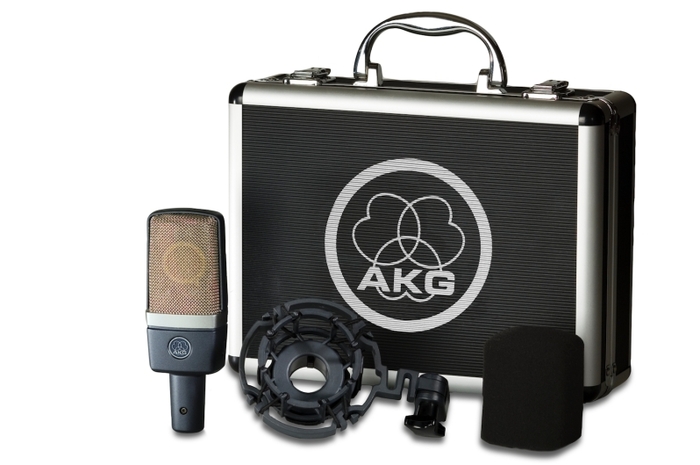 AKG C214 Large Diaphragm Cardioid Condenser Microphone