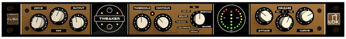 Kush Audio  (Discontinued) TWEAKER-KUSH Tweaker Rackmount Discrete-VCA Mono Compressor With Sidechain Shaping