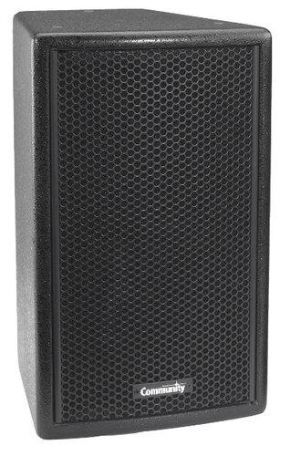 Biamp V2-6BT 6.5" 2-Way Full-Range Speaker 200W, Black