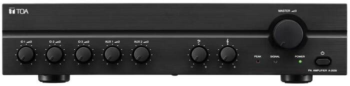 TOA A-2240 CU 5-Channel Mixer And Power Amplifier With Auto-Mute Function