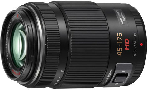 Panasonic LUMIX G X Vario PZ 45-175mm f/4-5.6 ASPH. POWER O.I.S. Telephoto Zoom Camera Lens