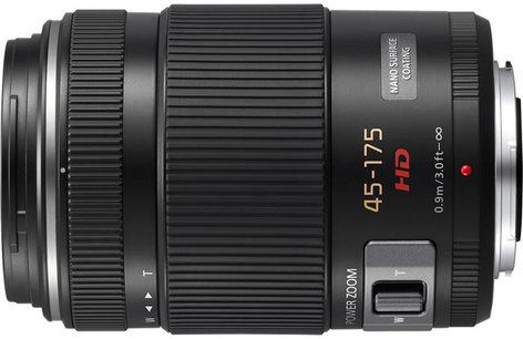 Panasonic LUMIX G X Vario PZ 45-175mm f/4-5.6 ASPH. POWER O.I.S. Telephoto Zoom Camera Lens