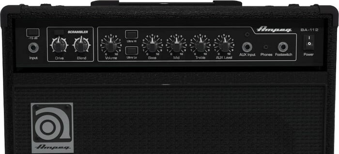 Ampeg BA-112 75W 1x12" Bass Combo Amplifier