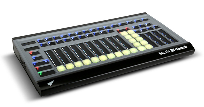 Obsidian Control Systems M-TOUCH Lighting Control Surface With 1 DMX Out, 14 Faders And 10 Multi-function Buttons