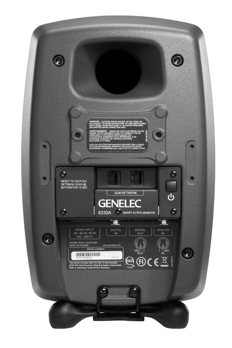 Genelec 8330 Stereo SAM Compact SAM Package, (2) 8330APM Monitors, GLM V2.0 User Kit And Volume Control