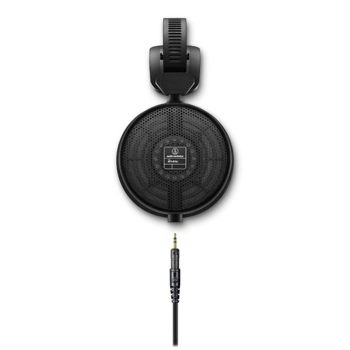 Audio-Technica ATH-R70x Open-Back Over-Ear Reference Headphones With Detachable Cable