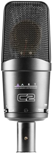 ART C2-ART Wide Diaphragm Cardioid Condenser Microphone With Pad & High Pass Filter Switches