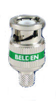 Belden 1855-ABHD3 3-Piece Crimp 22-24 AWG BNC HD Connector