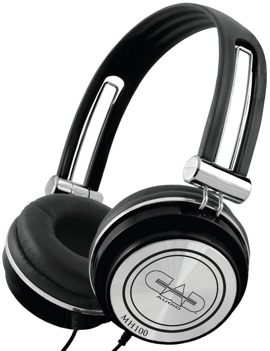 CAD Audio MH100 Closed Studio Headphones, Black