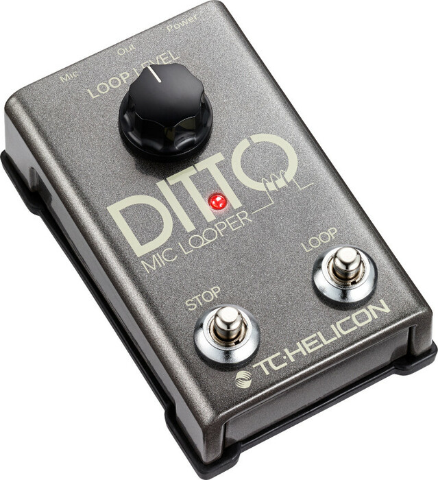 TC Electronic  (Discontinued) DITTO-MIC-LOOPER Ditto Mic Looper Vocal Looper Effects Pedal