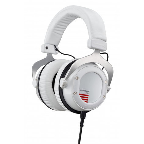 Beyerdynamic CUSTOM-ONE-PRO+WHITE Stereo Headphones, Detachable Cable And Interchangeable Designs, White