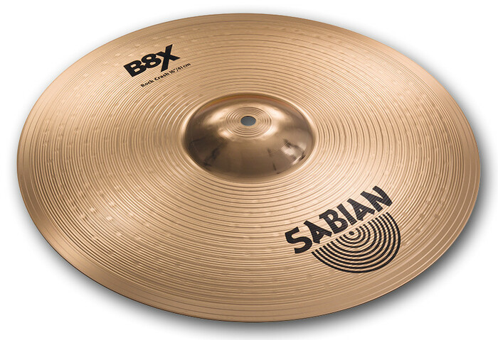 Sabian 41609X 16" B8X Rock Crash Cymbal