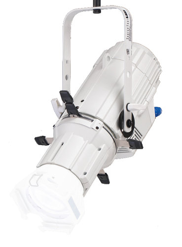 ETC Source Four LED Series 2 Lustr X7 Color Plus Lime LED Ellipsoidal Engine With Shutter Barrel And Edison Cable, White