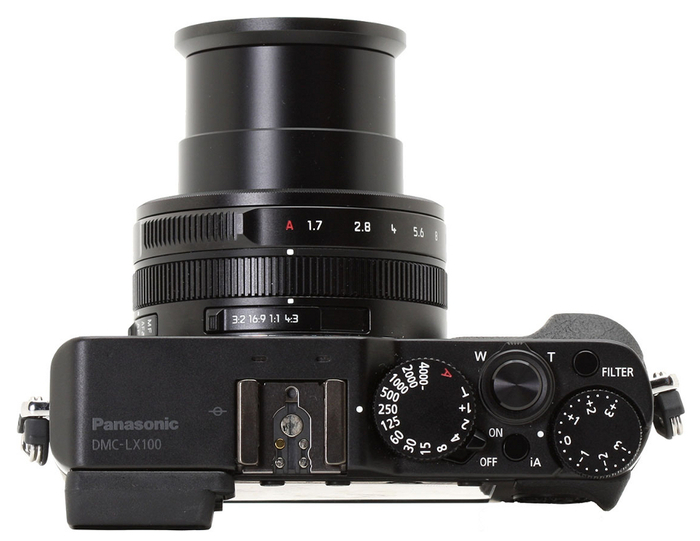 Panasonic DMC-LX100K 16.8MP LUMIX LX100 Integrated Leica DC Lens Camera With Advanced Controls In Black