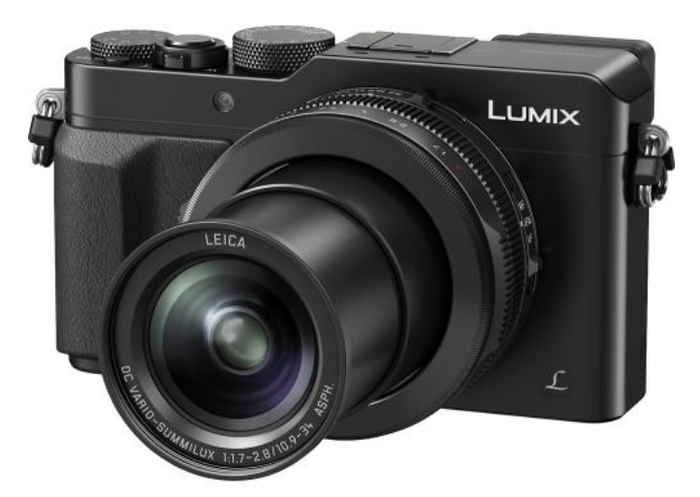 Panasonic DMC-LX100K 16.8MP LUMIX LX100 Integrated Leica DC Lens Camera With Advanced Controls In Black