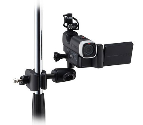 Zoom MSM-1 Microphone Stand Mount For Q4 And Q8 Video Recorders