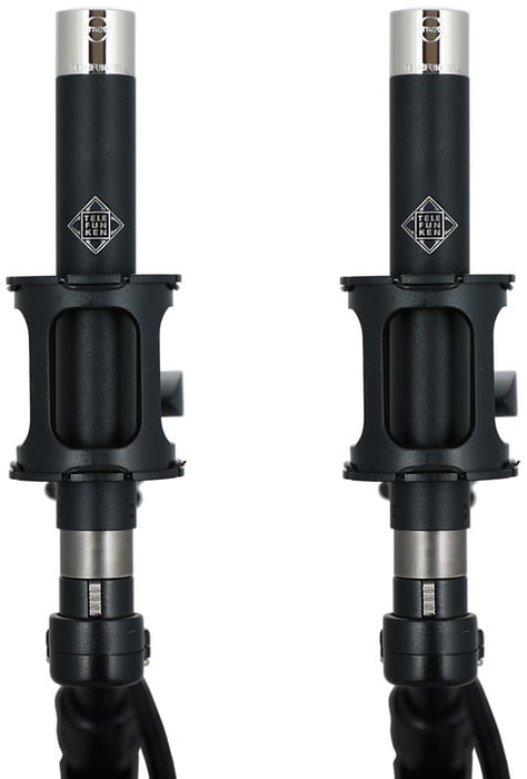 Telefunken M61-STEREO-SET M61 Stereo Set Matched Pair Of M61 Omnidirectional Condenser Microphones