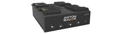 Anton Bauer 8475-0126 LP4 Quad Gold Mount Charger