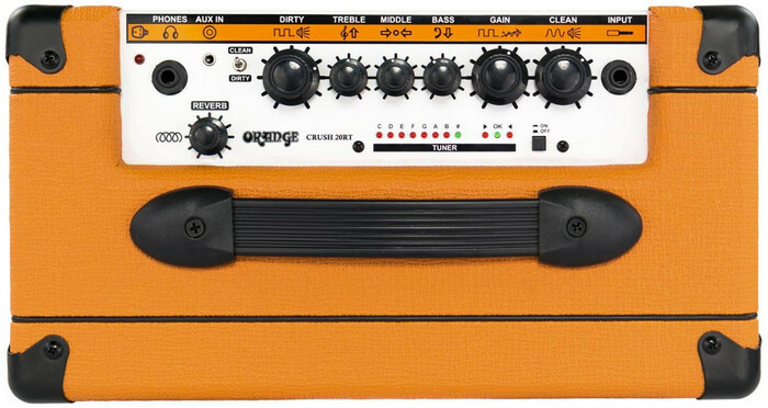 Orange CRUSH20RT Crush 20RT 20W Guitar Amplifier With 8" Speaker And Reverb