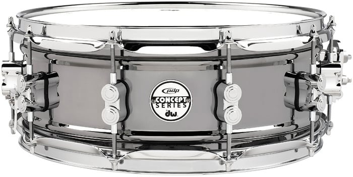 Pacific Drums PDSN5514BNCR 5.5"x14" Concept Series Black Nickel Over Steel Snare Drum