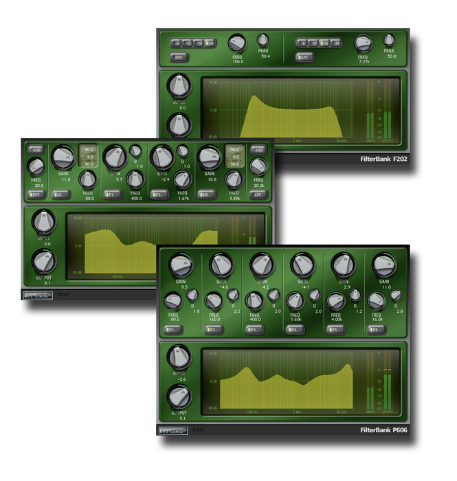 McDSP FILTER-BANK-NA Filter Bank Native EQ Plug-in Bundle