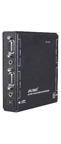 Altinex MX2106AV 2-In & 2-Out VGA + 3.5mm Audio Auto-Switcher