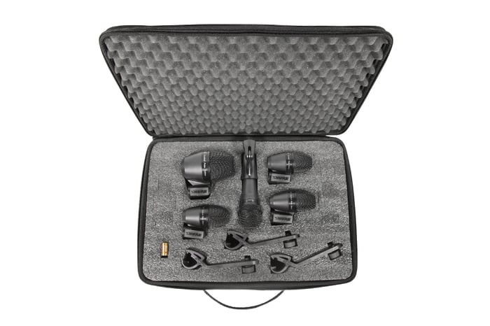 Shure PGADRUMKIT5 5-piece Drum Mic Kit