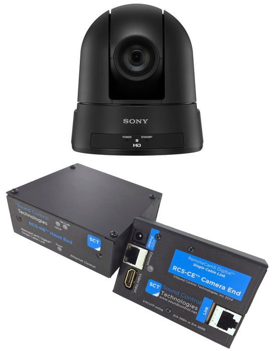 Sony SRG300H/PAC5 SRG-300H PTZ Camera Package With RC5-SRG Kit